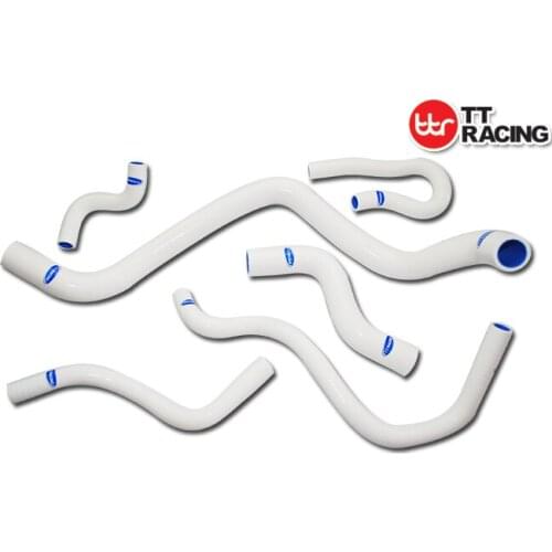 TT1303CWH- Honda Civic D15 D16 EG EK Silicone Radiator Hose Kit 92 93 94 95 96 97 98 99 00 WHITE