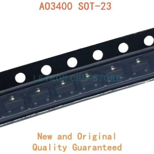 100PCS AO3400 SOT-23 A09T SOT23 SMD MOSFET new and original IC Chipset
