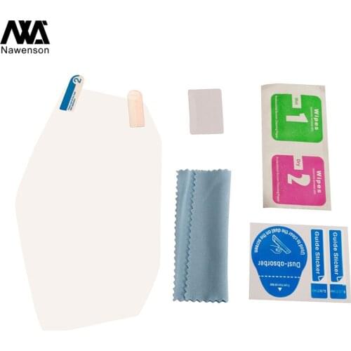 For Aprilia RSV4 RR/RF Shiver 900 Dorsoduro 900 Cluster Scratch Cluster Screen Protection Film Protector 2 in 1 pack