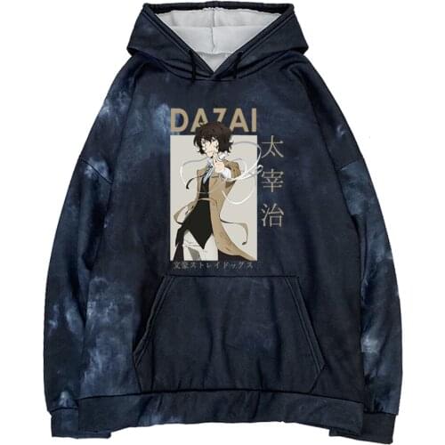 3D Hoodies Women/Men Bungo Stray Dogs Funny Long Sleeve Hooded Sweatshirt Men Hoodies