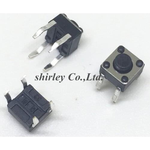 Free shiiping 1000PCS/LOT 4.5X4.5X3.8MM Tact Switch Micro Switch Pin RoHS DIP-4P environmental temperature 4.5*4.5*3.8