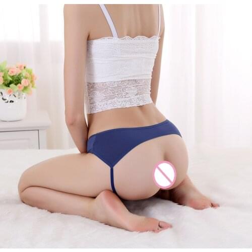 Dropshipping Women Sexy Lingerie Hot Erotic Sexy Panties Open Crotch Porn Lace Underwear Crotchless Underpants Wear Briefs