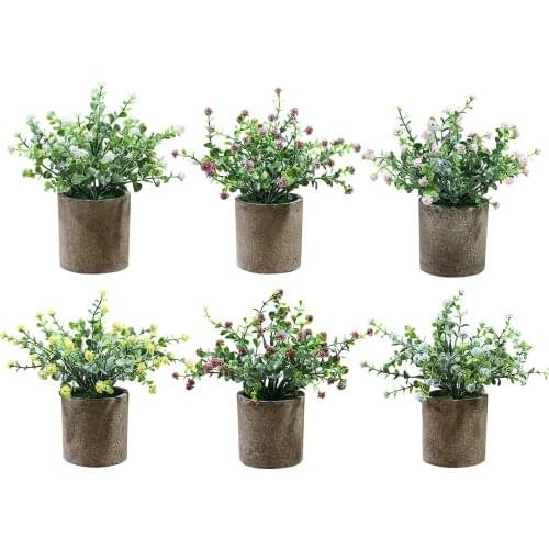 Home Decor Gypsophila Fake Flower Potted Plants Indoor Decorations Tabletop Simulation Ins Desktop Romantic Series Sky Star
