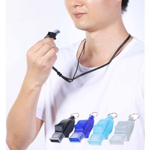 Classic Sports Plastic Whistle Professional Soccer Basketball Baseball Volleyball Referee Whistles Outdoor Survival Tools