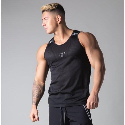 KUXEECOOL Men's Bodybuilding Jerseys
