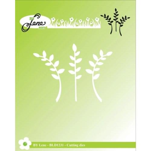 Metal cutting dies 3pc Leaves die mold decoration Scrapbook paper craft knife mould blade punch stencils die