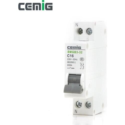 DPN 1P+N Mini Circuit Breaker MCB Phase And Neutral Line 230V Cutout Miniature Household Air Switch