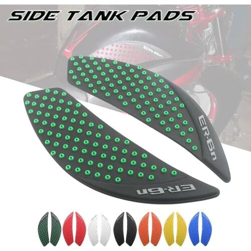 Motorcycle Anti slip Tank Pad Sticker Pad Side Gas Knee Grip Protector For for KAWASAKI ER6N ER-6N NINJA ER-6F 2006-2015