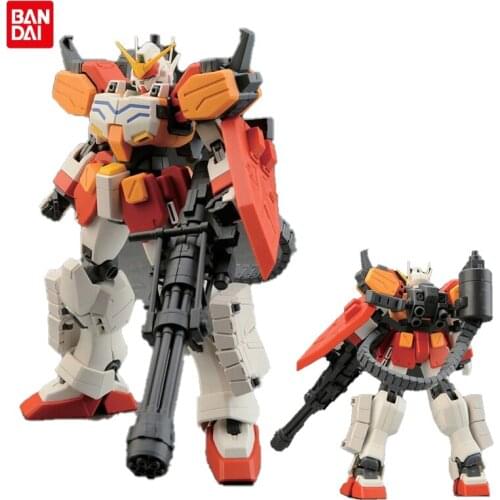 Original Bandai Gundam Anime Figure MG 1/100 Report Gundam Wing Endless Waltz XXXG-01H2 Arms Cusutom Effects Action Figure Toys