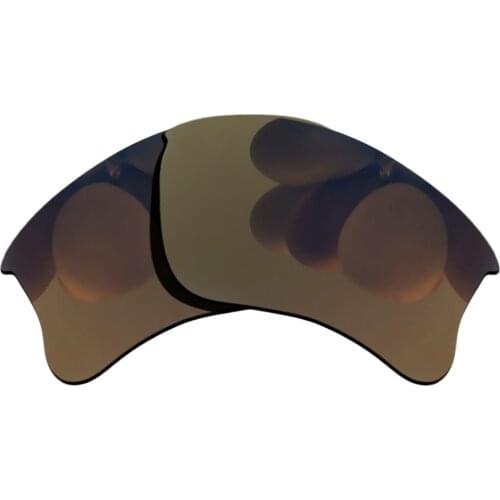 Polarized Sunglasses Replacement Lenses for-Flak-Jacket-XLJ OO9009 Frame - Copper