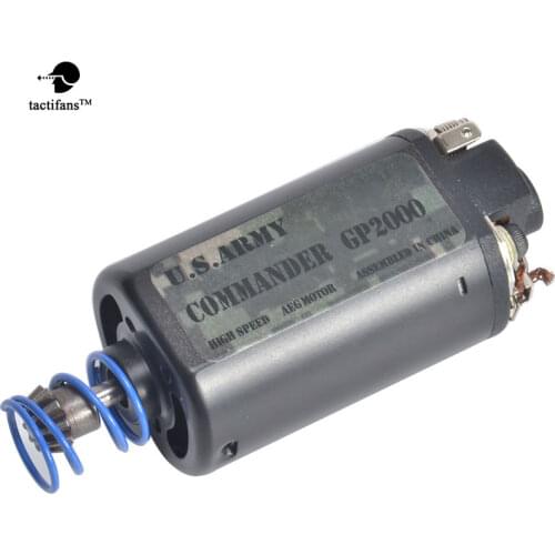 Tactifans Commander Airsoft AEG Motor GP500 GP1000 GP2000 GP300 High Torque/speed Long/short Axle for M4 AK AEG/EBB Gearboxs