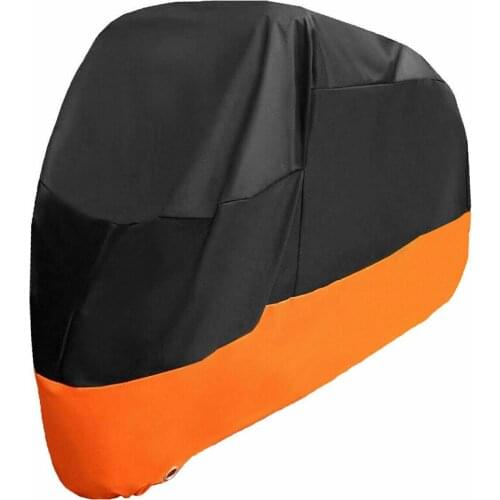 Motorcycle Waterproof Cover Snowproof Tarpaulin Motorbike Protective Cover 3XL Universal Motor Scooter Cover