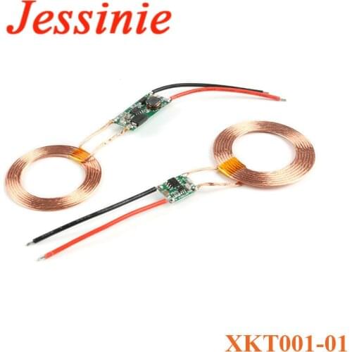 5V 2A 2.6A Wireless Charger Power Module Transmitter Receiver Charging Coil Terminal Circuit Board XKT001-01 for DIY Phone