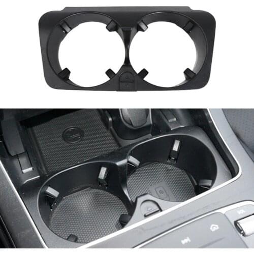 Car Cup Holder Armrest Storage Box Tray For Mercedes Benz C E GLC CLS-Class W205 W213 W253 W238 W447 W488 A2056800691
