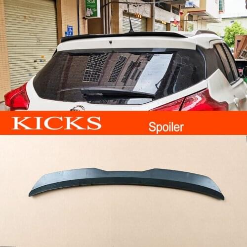 KICKS ABS Plastic Car-styling Rear Trunk Wing Lip Spoiler for Nissan KICKS