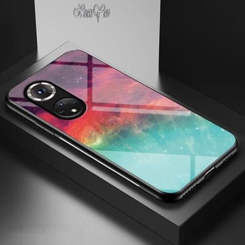For Huawei P9 P10 Pro Cover XUANYAO Original Mirror Glass Case For Huawei P20 P30 Plus Case Silicone Case P40 P50Pro Lite Cover