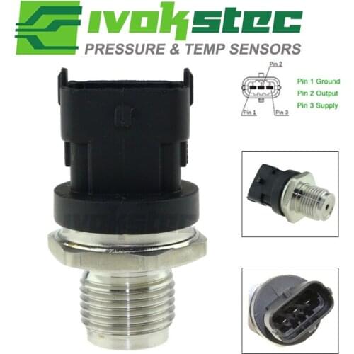 Free Shipping Fuel Rail Pressure Sensor 0281006165 For CASE IH Iveco Stralis Trakker New Holland T8 T9