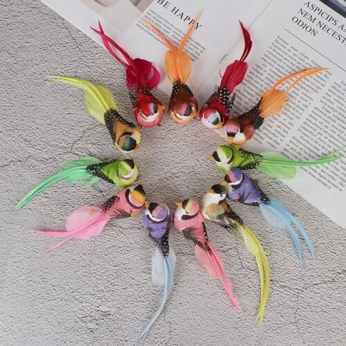 Simulation Bird Artificial Doves Foam Feather Bird DIY Party Crafts Ornament Props Home Garden Decor Wedding Decoration