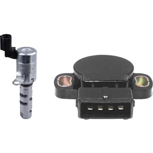 Engine Oil Control Valve for Toyota Prius Yaris Echo Scion & Throttle Position Sensor Fit for Mitsubishi Galant Pajero