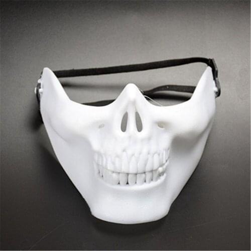Halloween Mask Skull Skeleton Mask Full Face Protector for Cosplay Masquerade Pa 23GD