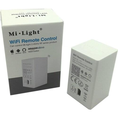Milight YT1 WiFi Remote Control,Mi-Light 2.4GHz RF Series Product Smartphone App WiFi Wireless Control DC5V/500mA(Micro USB)