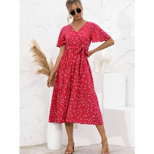 MiSh iQiFUYun Boho Summer Dresses