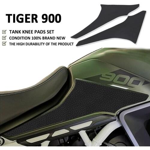 Motorcycle Accessories Tank Knee Pads Set Grip Anti Slip Fuel Tank Protection Stickers Kit For Triumph Tiger 900