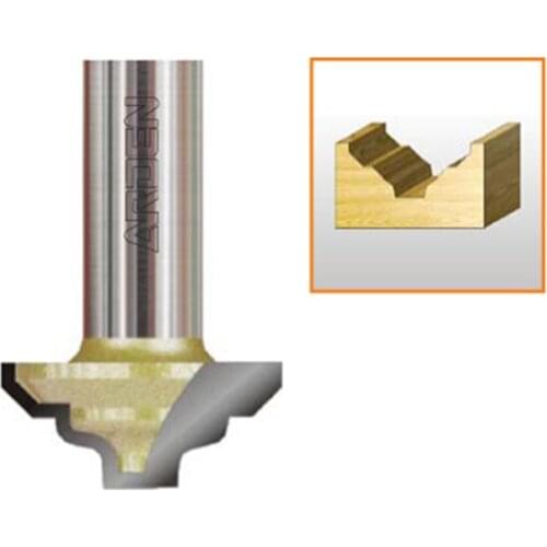 Oblique angle cnc engraving bits for woodworking SHK 1/2