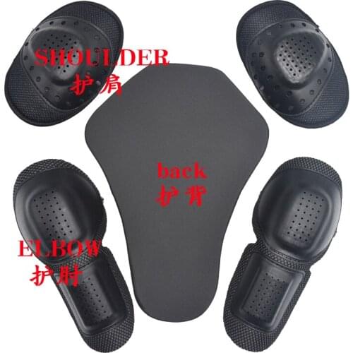 Motorcycle clothing racing clothing five-piece set of universal built-in protective knight protective gear