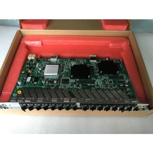 Original ZTE 16-port GTGH GPON OLT Interface Board with C+ SFP module Use for ZTE C300 C320 OLT