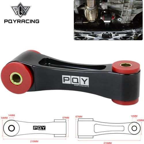 PQY - 85A Alu & Poly Rear Engine Mount For 2016-2018 Honda Civic 1.5T SI Type-R FC/FK8 AT/MT With PQY logo PQY-TSB07