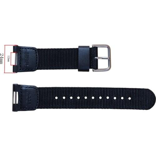 Military Green Nylon Watchband for Casio SGW-100 SGW100 Waterproof Strap Replacement Driving Sport Watch Accessories