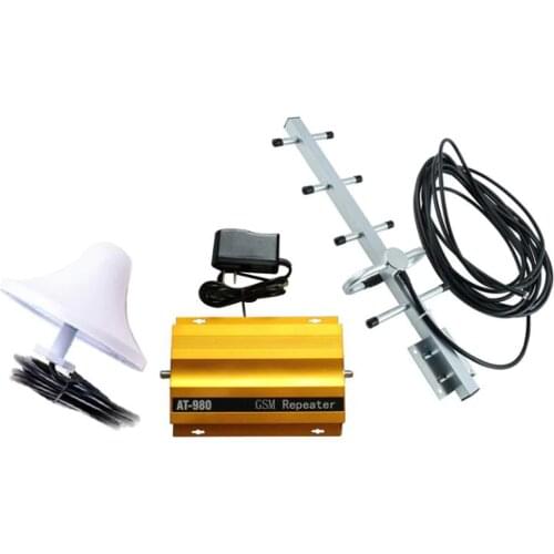 AT980 2G GSM 900MHz Signal Repeater Mobile Phone Signal Booster for Home Amplifier Complete Set
