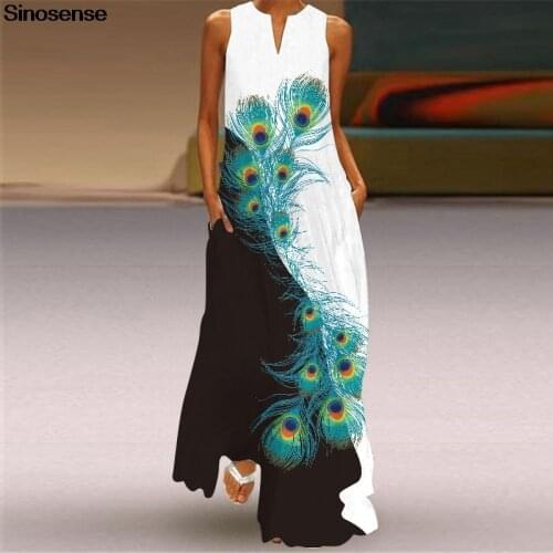 SINOSENSE Long Summer Dresses