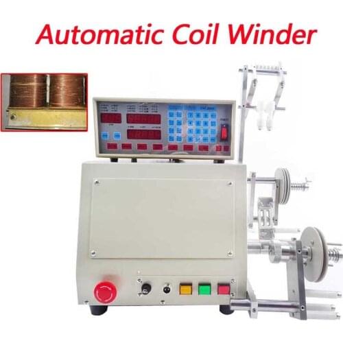 High Quality Automatic Coil Winder 0.03-1.2mm Wire Coil Winding Machine Ac110V/220V New Computer C Winding Machine
