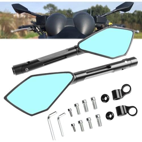FOR Aprilia Shiver 900 Tuono V4 R APRC SHIVER 750 Ducati Scrambler Panigale V4 S1000RR Motorcycle Mirror Rearview Side Mirrors