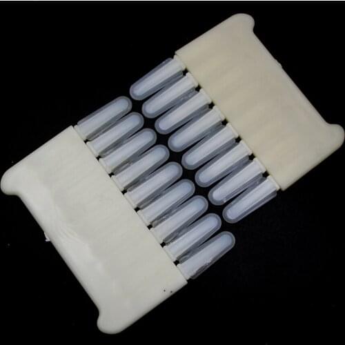 1PCS Eight Rows Royal Jelly Bee Milk Take Slurry Pen Scraper Pulp Collect Plastic White Soft Squeegee Beekeeping Tools Supplies