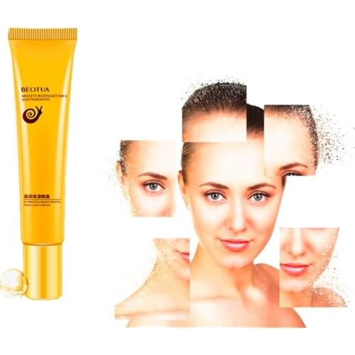 Snail Crystal Collagen Eye Cream Eye Patches Moisturizing Mask For Eyelid Drooping Care Dark Circles Remove Wrinkle Gel 1Pcs