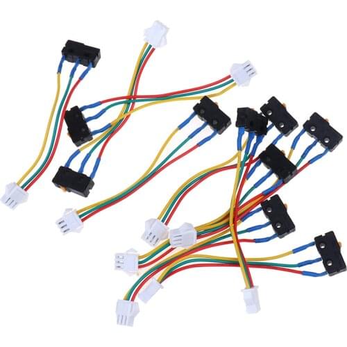 10pcs Gas Water Heater Micro Switch Three Wires Small On-off Control Without Splinter