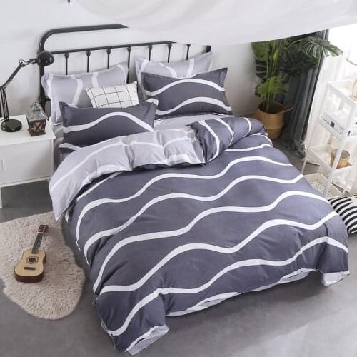 3/4 pcs whale flower Home Textiles Bedding Set include Duvet Cover Bed Sheet Pillowcase Comforter Bedding Sets Bed