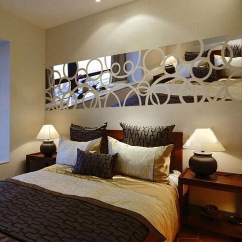 66 pcs Twinkle Stars Ceiling Decor DIY Mirror 3D Wall Stickers Home Decoration Self-adhensive Removable Ceiling Accessory