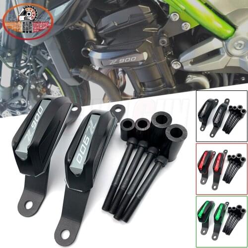 Motorcycle Accessories Frame Slider Engine Guard Protector Case Cover Crash Pad For KAWASAKI Z900 Z-900 2017 2018 2019 2020