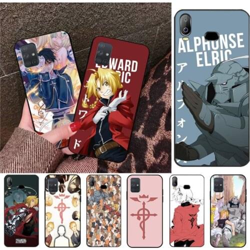 Anime Fullmetal Alchemist Phone Case For Samsung Galaxy A21S A01 A11 A31 A81 A10 A20E A30 A40 A50 A70 A80 A71 A51