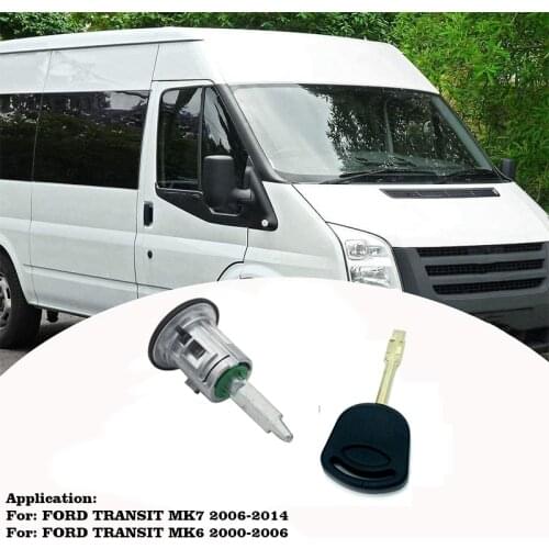 FOR FORD TRANSIT MK7 2006-2014 FRONT LEFT DOOR LOCK BARREL YC15V220K51BA 4060639 BRAND NEW MK6 2000-2006