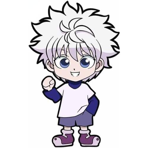 Jpth 13cm x 8.1cm for cartoon cute animation trunk car sticker, rear mirror window windshield Truck Decaljuyixi JP