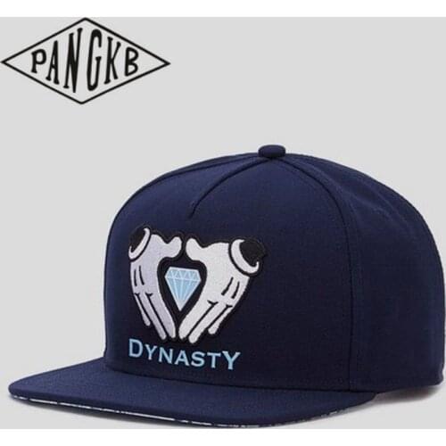 PANGKB Brand DYNASTY CAP diamonds are forever hip hop snapback hat for men women adult outdoor casual sun baseball cap bone