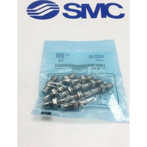KJE23-00 KJE03-00 KJE04-00 KJE06-00 SMC Pneumatic tool Mini bulkhead connector KJE series tubing fitting, have stock
