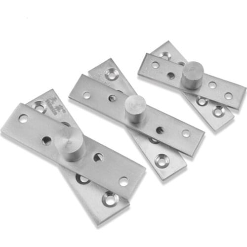 1 Pcs/set Heaven and Earth Invisible Furniture Hinge Stainless Steel 360 Degree Rotation Heaven and Earth Hidden Door Hinge