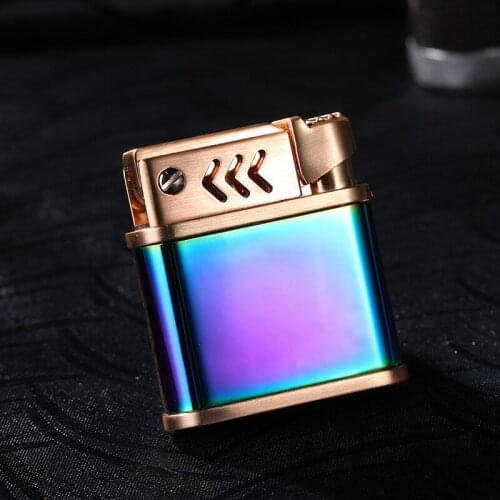Original chief Kerosene lighter press type lighter with metal buckle waterproof windbreak lighter for men