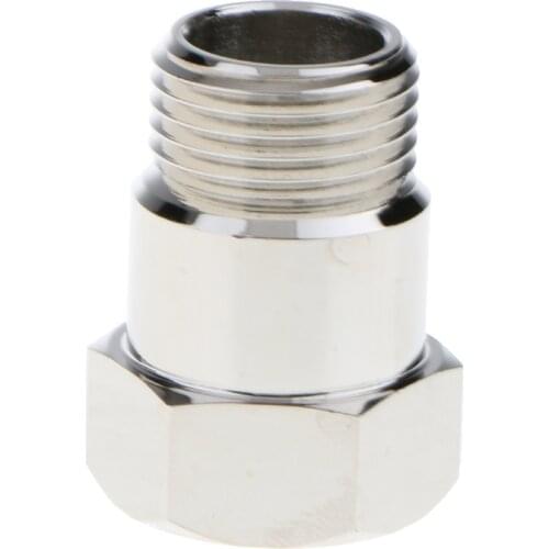 M18x1.5 1/4 O2 Oxygen Sensor Extender Spacer O2 Bung Durable